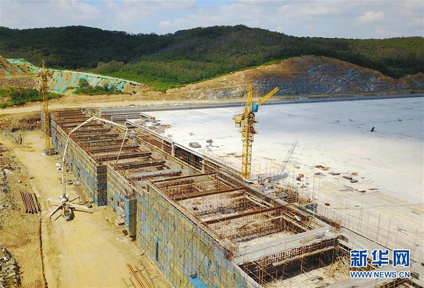 Constru??o de fábrica subterranea no nordeste da China será concluída em breve