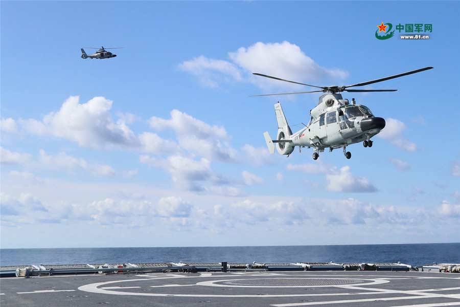 Marinhas chinesa e russa realizam exercício naval conjunto