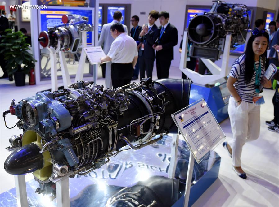 Expo de Avia??o da China 2017 realizada em Beijing