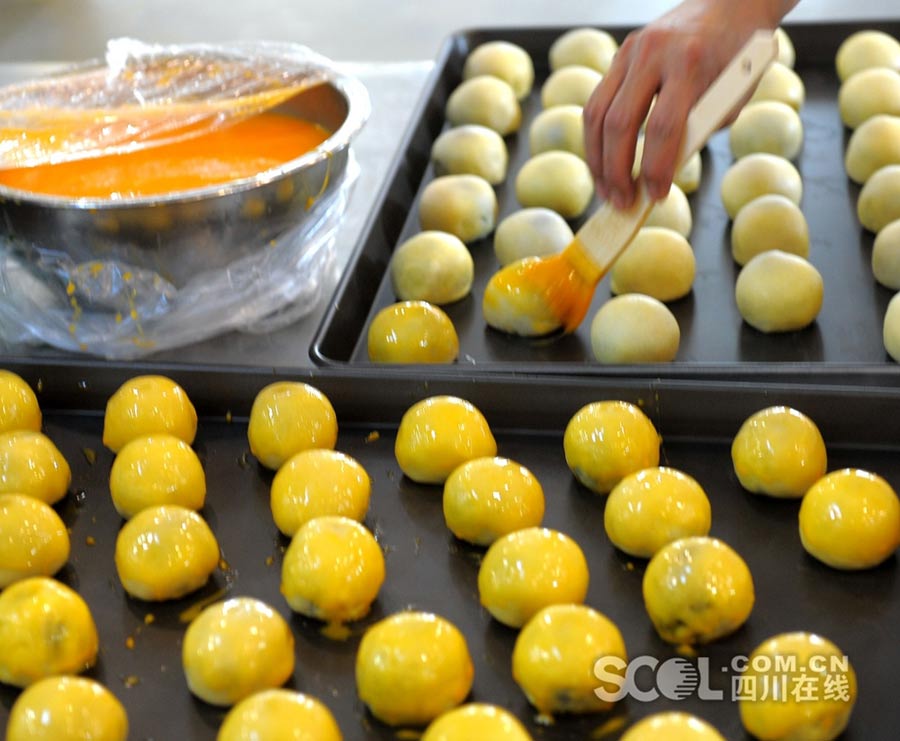 Exposi??o Gastron?mica do Meio-Outono realizada em Chengdu