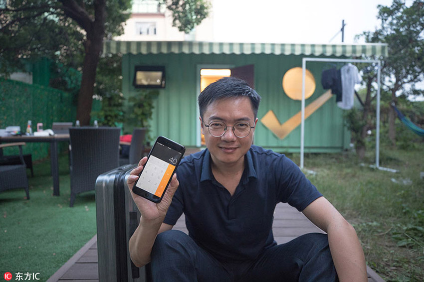Empresário de Hangzhou transforma contentor em apartamento