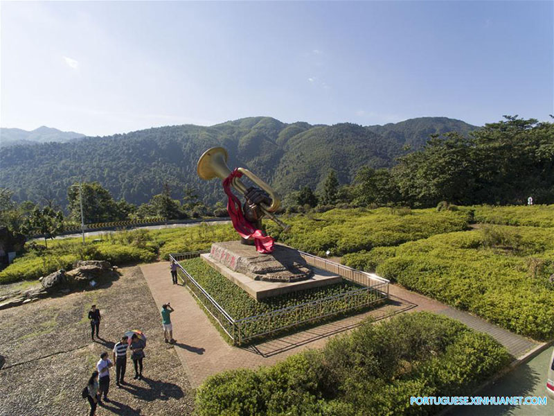 Jinggangshan, cora??o das primeiras atividades revolucionárias do Partido Comunista da China