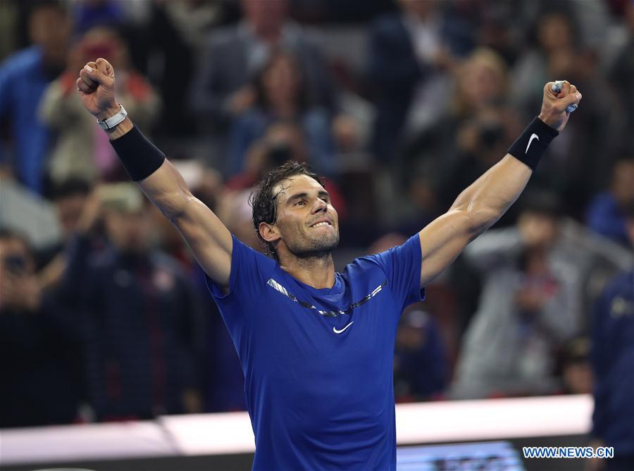 China Open: Nadal conquista 75o título profissional, Garcia bate Halep