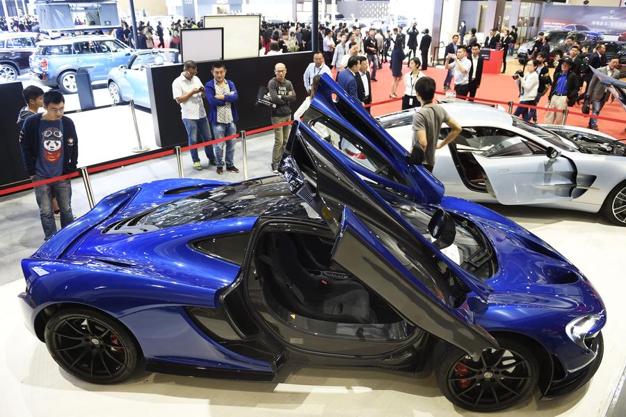 Expo Internacional do Automóvel realizada em Hangzhou