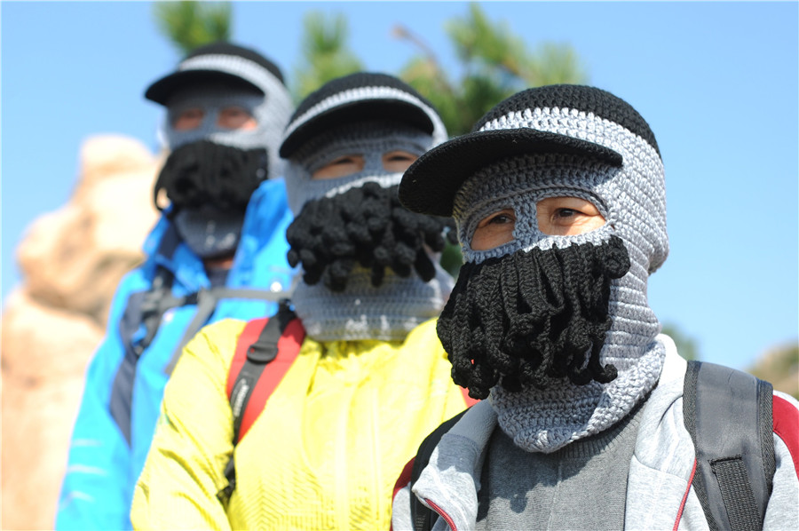 Inventora de Facekini lan?a modelo de inverno