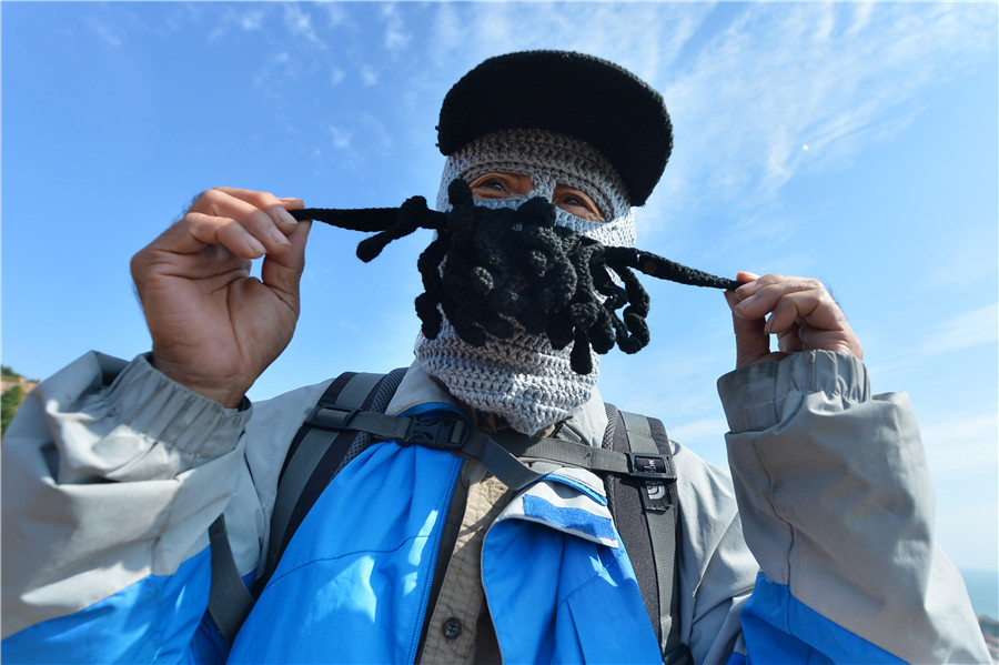 Inventora de Facekini lan?a modelo de inverno
