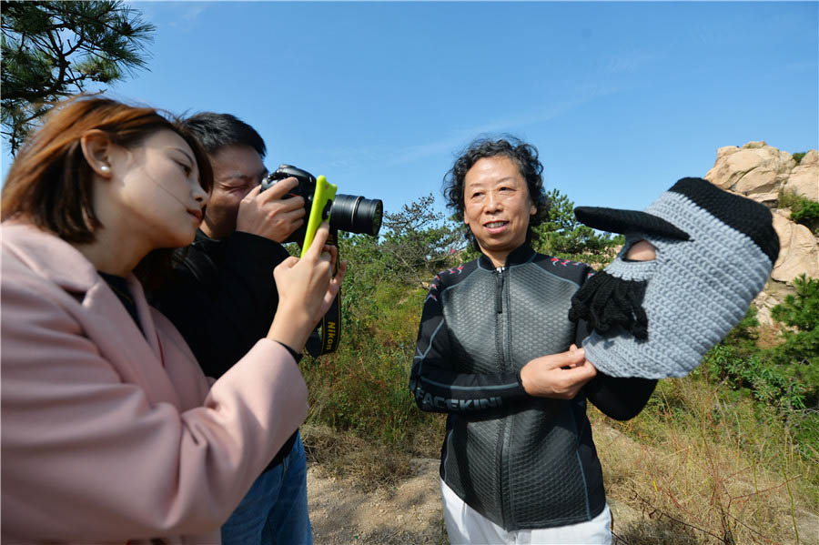 Inventora de Facekini lan?a modelo de inverno
