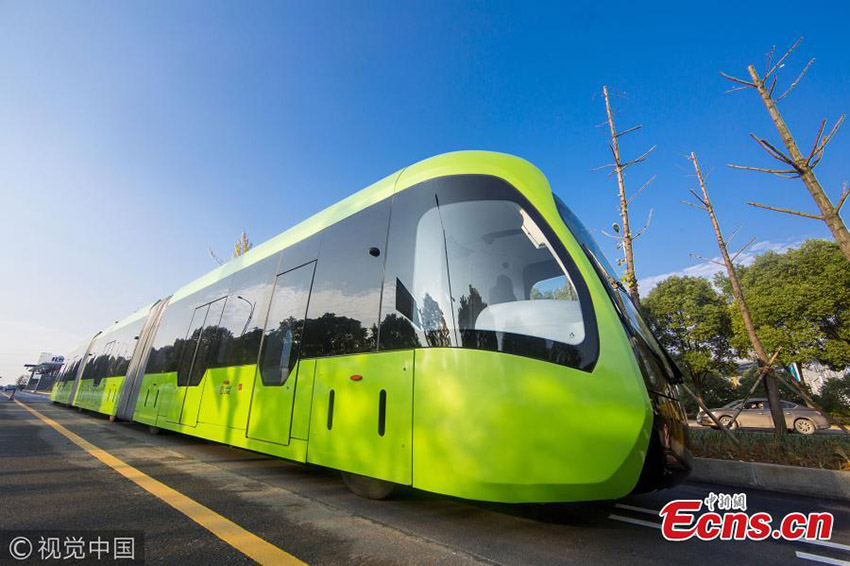 Hunan acolhe teste de ?nibus inteligente