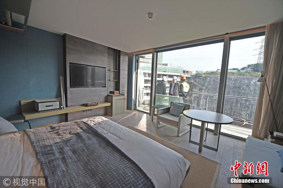 Hotel subterraneo em Shanghai entra em fase final de constru??o