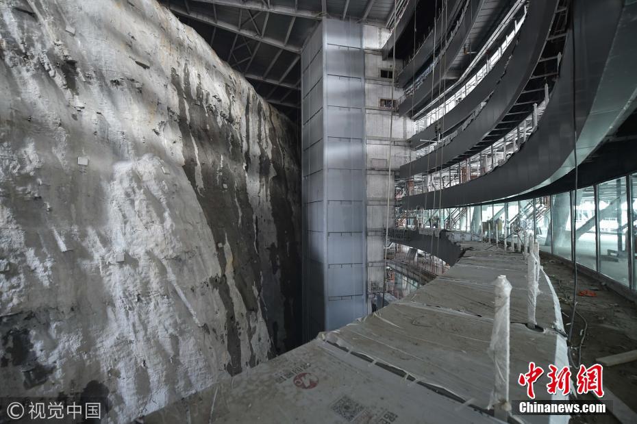 Hotel subterraneo em Shanghai entra em fase final de constru??o