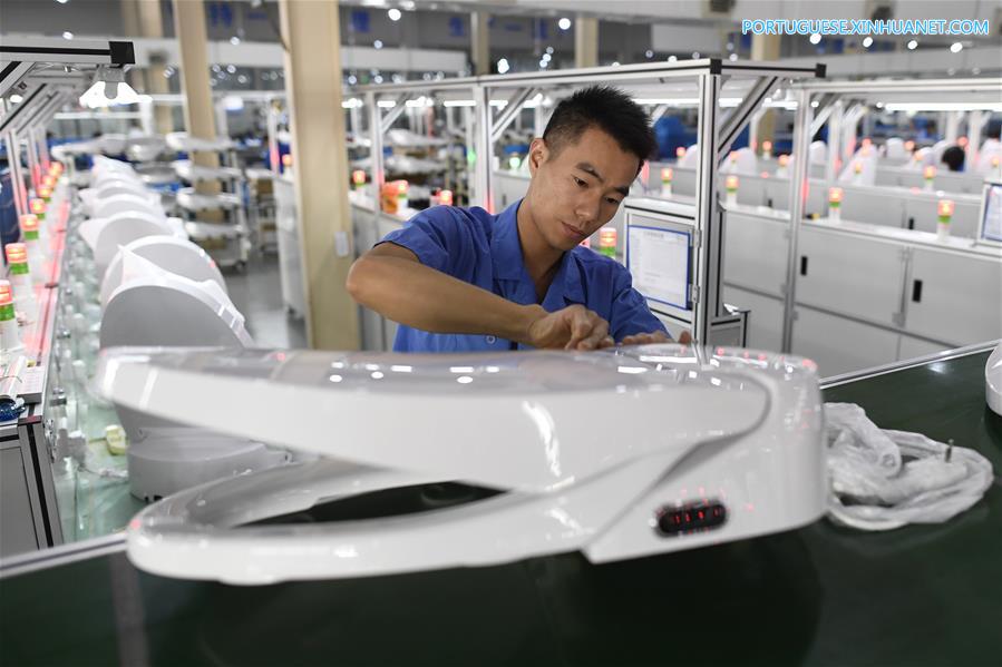 Valor de produ??o de vasos sanitários de alta tecnologia atinge cerca de 605 milh?es de dólares em Zhejiang