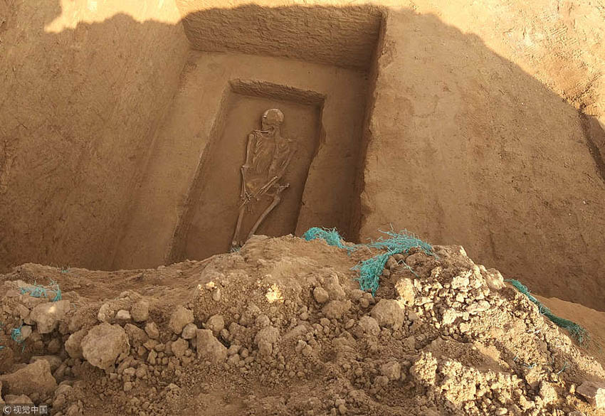 73 túmulos de 2.000 anos s?o descobertos em Zhengzhou