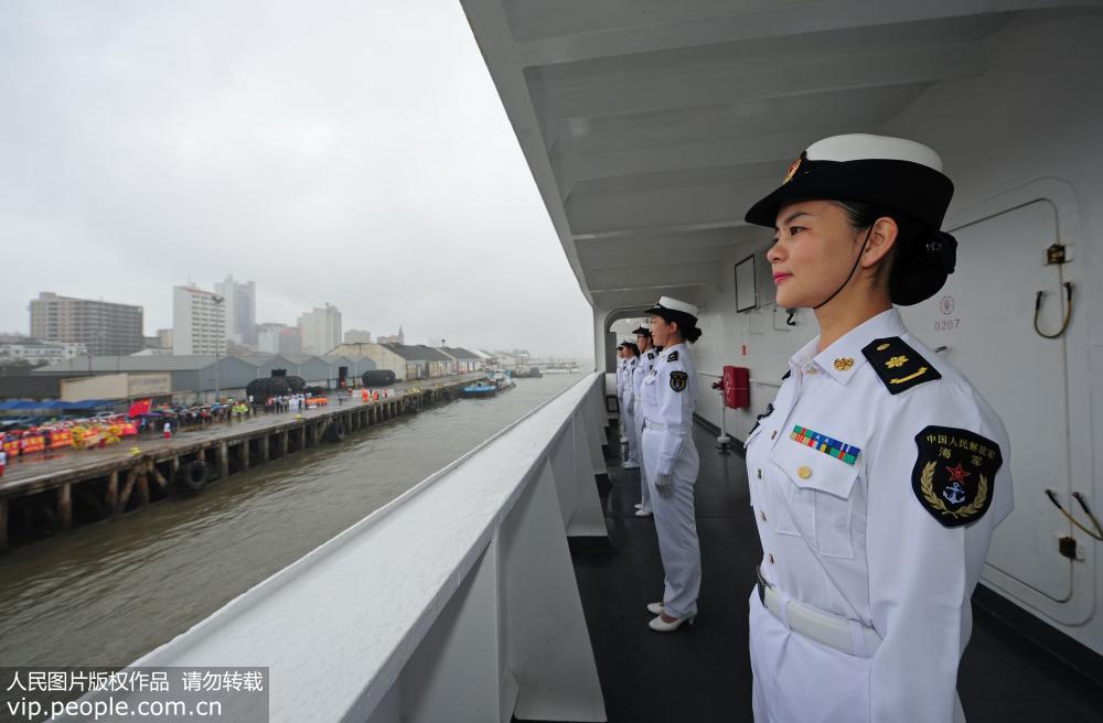 Navio-hospital chinês “Arco da Paz” chega a Mo?ambique