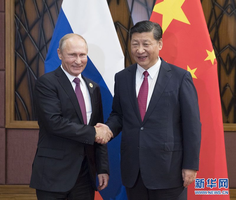 Xi e Putin prometem fortalecer coopera??o regional e internacional