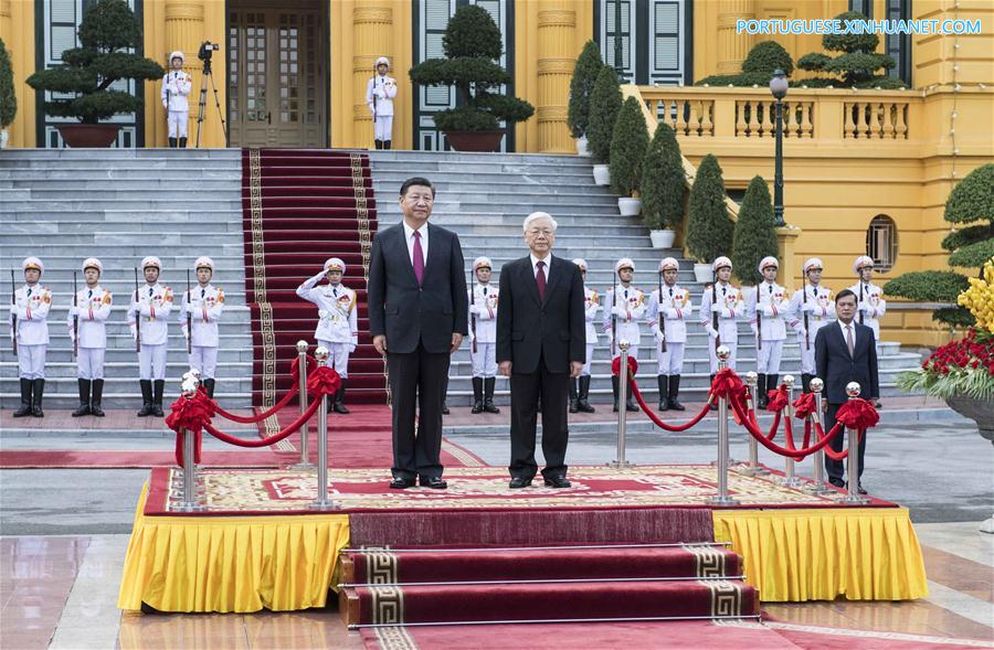 China e Vietn? concordam em aprofundar parceria sob novas circunstancias