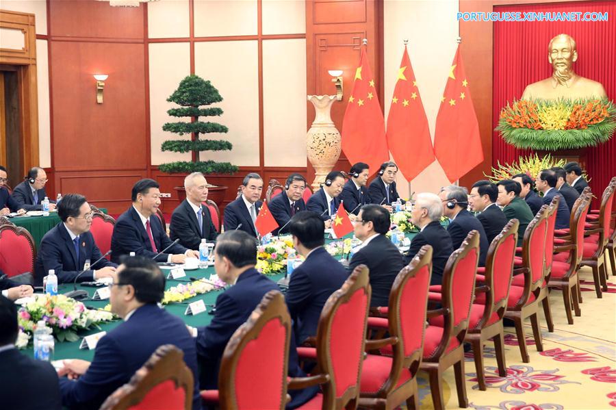 China e Vietn? concordam em aprofundar parceria sob novas circunstancias