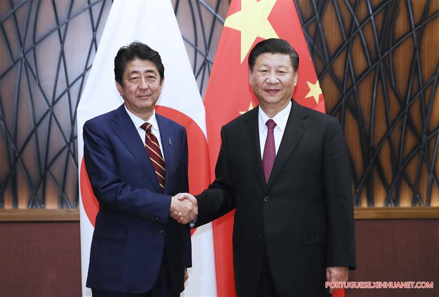 Xi pede a Abe que tome mais a??es práticas para melhorar la?os China-Jap?o