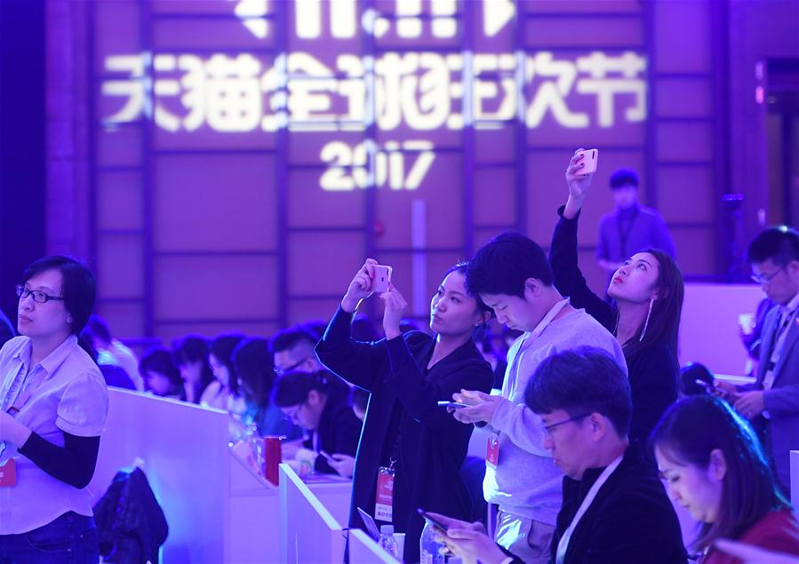 Dia dos Solteiros: Vendas de comércio eletr?nico do grupo Alibaba com novo recorde estrondoso