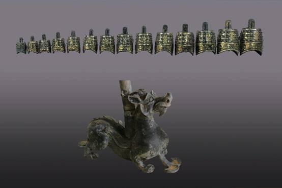 As 10 relíquias culturais mais importantes descobertas no túmulo do Marquês de Haihun