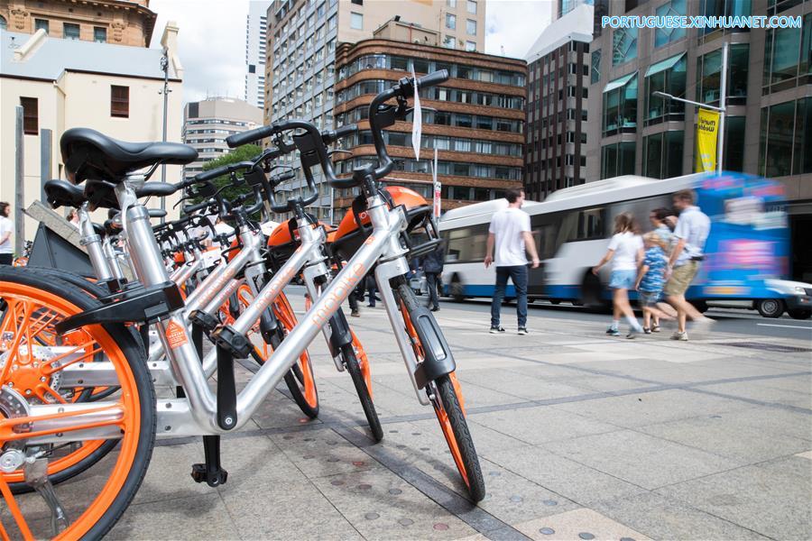 Mobike entra no mercado de Sydney