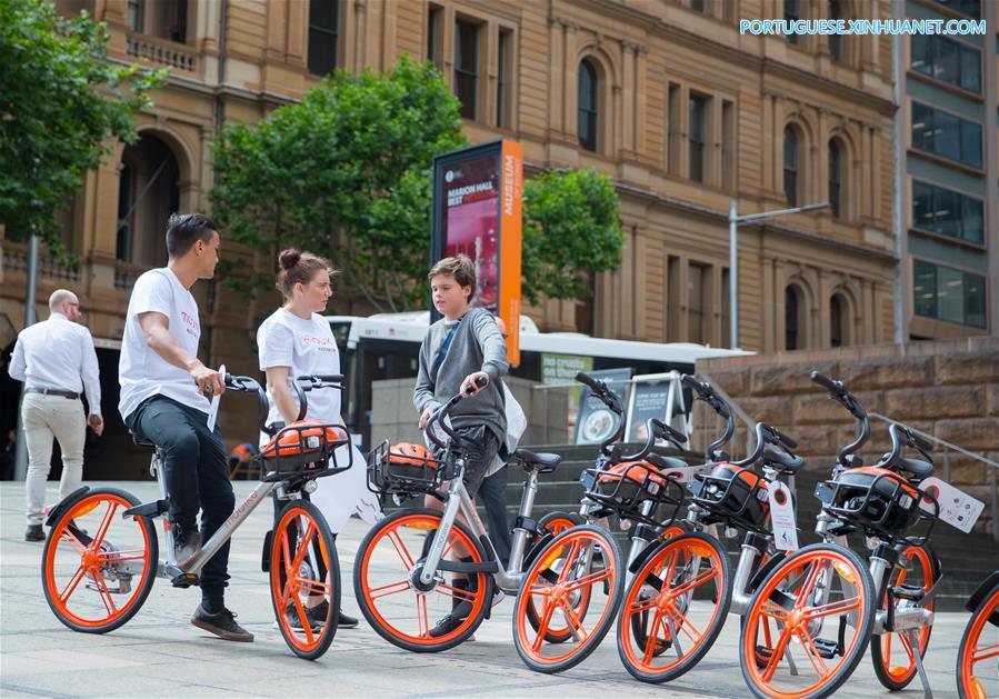 Mobike entra no mercado de Sydney