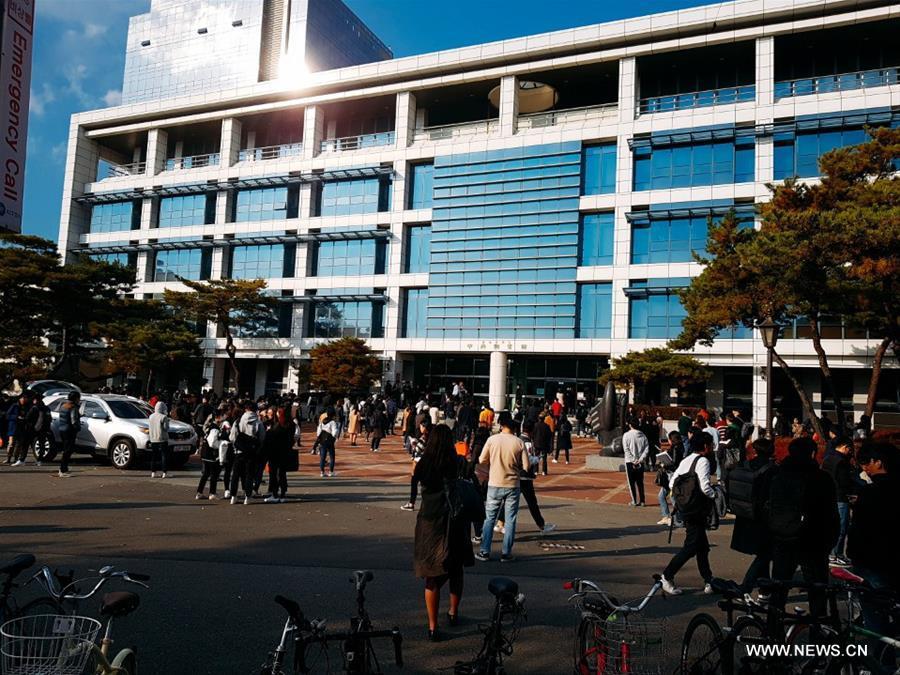 Dois terremotos de magnitude superior a 5 atingem Coreia do Sul