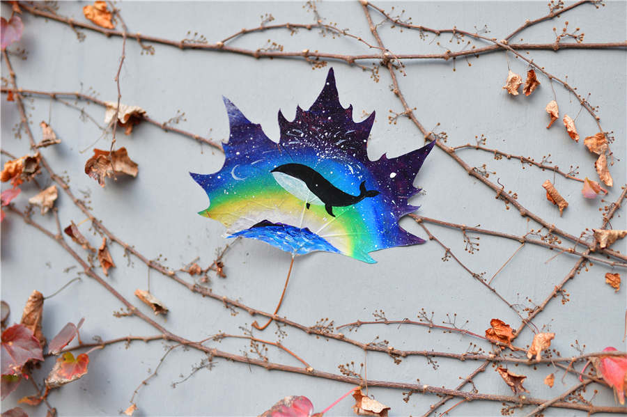 Galeria: Cenários de Qingdao retratados em folhas