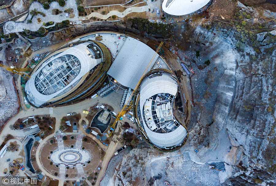 Hotel “alienígena” está sendo construído em Nanjing