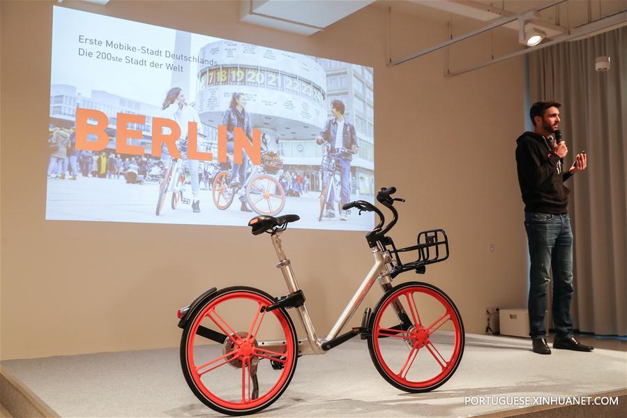 Mobike faz lan?amento em Berlim