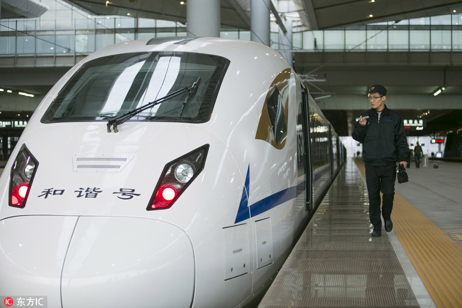 Ferrovia de alta velocidade entre Xi'an e Chengdu realiza teste de opera??o