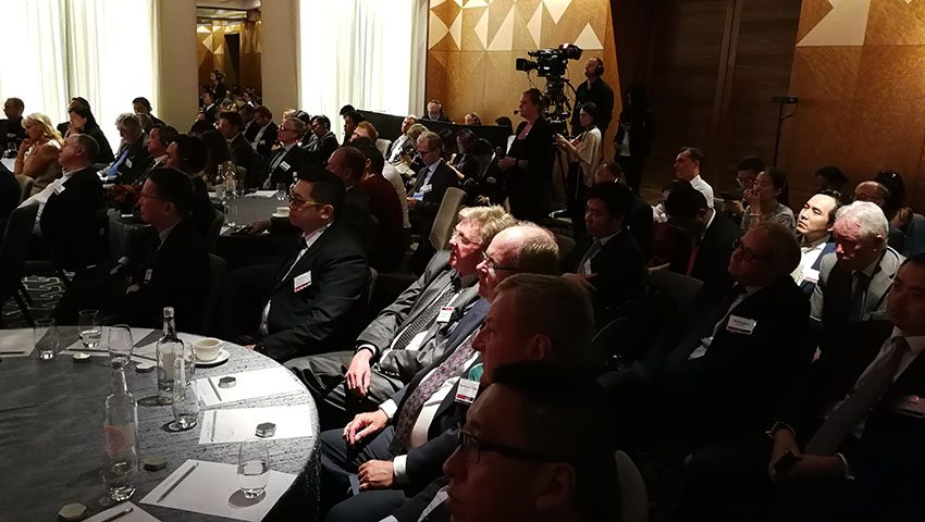 Evento de promo??o do Fórum Global da Fortune 2017 realizado em Londres