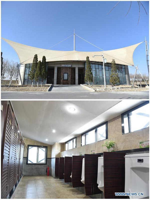 Banheiros públicos em pontos turísticos instalados e renovados em Ningxia