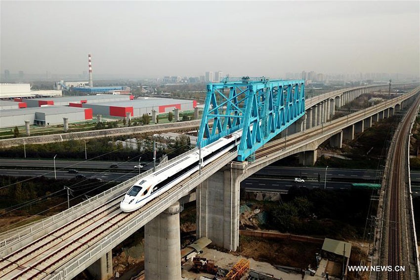 Ferrovia de alta velocidade Xi’an-Chengdu entra em funcionamento