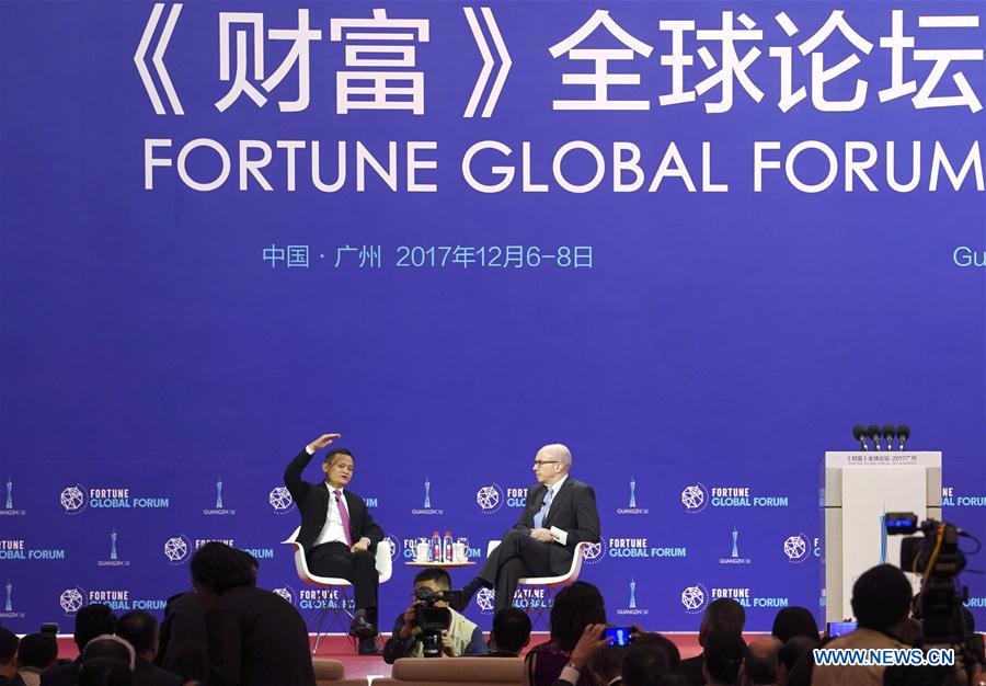 Inaugurado Fórum Global da Fortune 2017 em Guangzhou