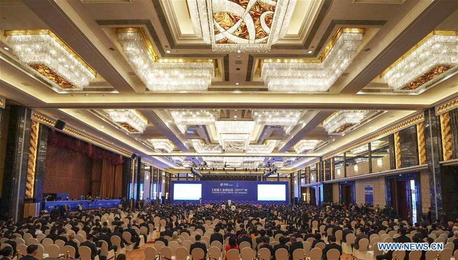 Inaugurado Fórum Global da Fortune 2017 em Guangzhou