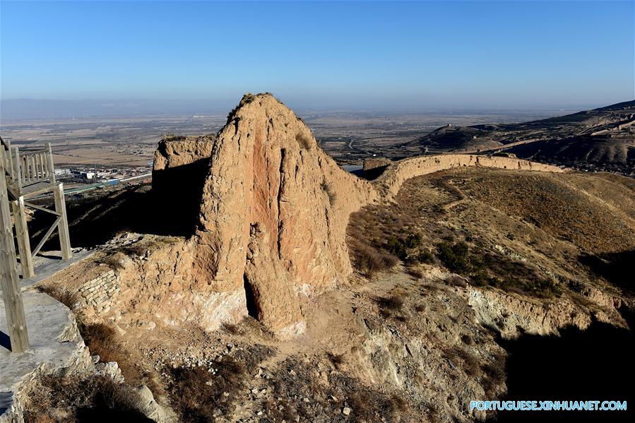 Grande Muralha em Guangwu conclui trabalhos de repara??o