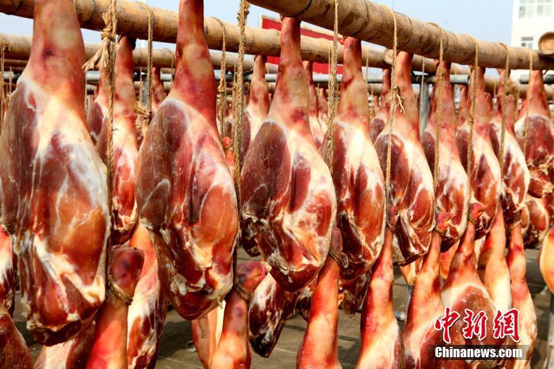 Galeria: Secagem do presunto de Jinhua