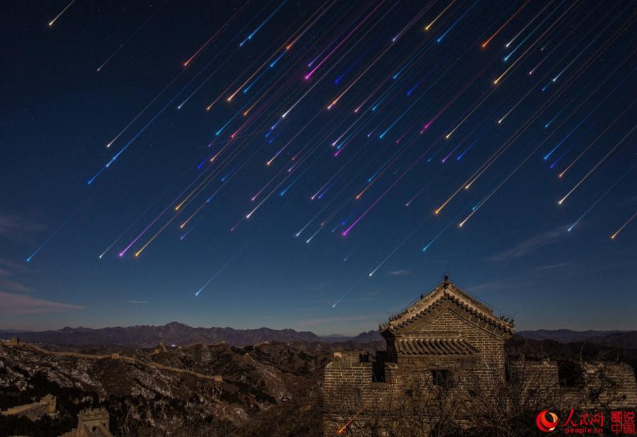 Galeria: Cenário noturno da Grande Muralha