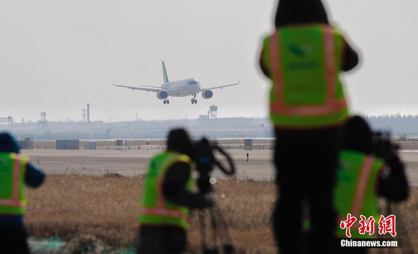 2o C919 realiza voo de teste