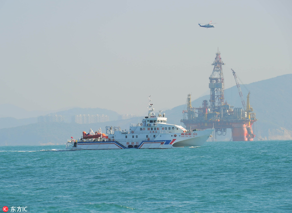 China realiza patrulha conjunta no Mar do Sul