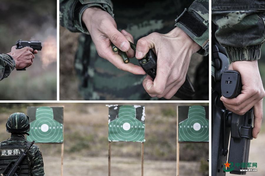 For?as especiais da China realizam treinamento no leste da China