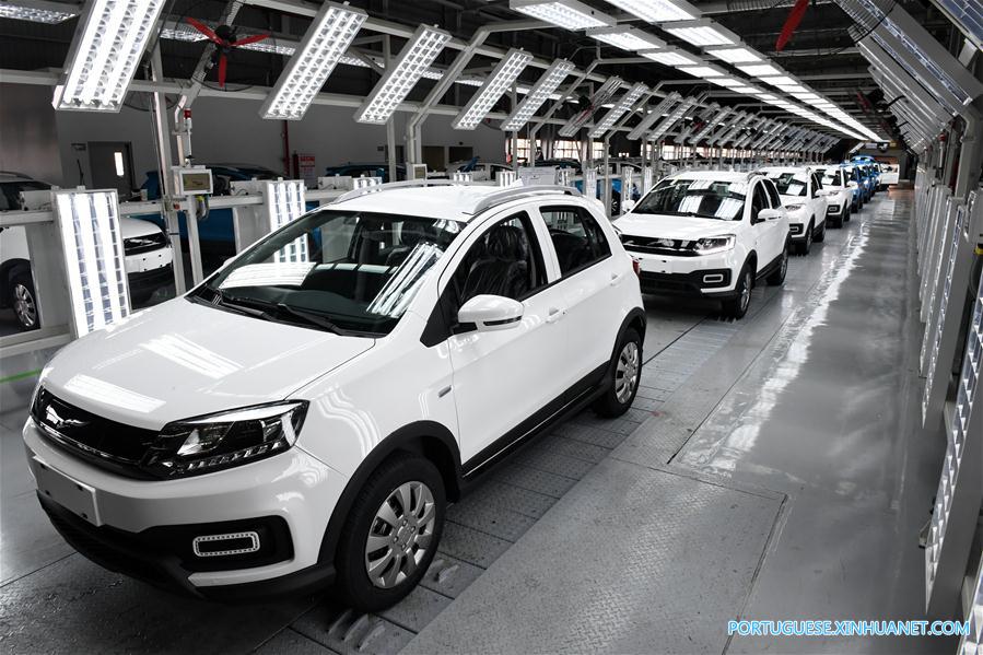 Indústria de veículos de nova energia apresenta rápido crescimento