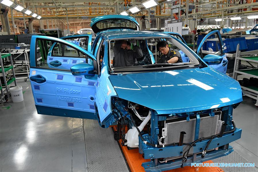 Indústria de veículos de nova energia apresenta rápido crescimento