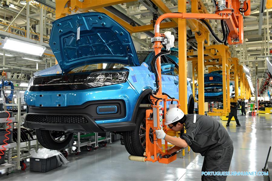 Indústria de veículos de nova energia apresenta rápido crescimento