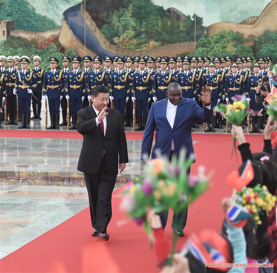 China enfatiza princípio de Uma Só China em visita do presidente da Gambia