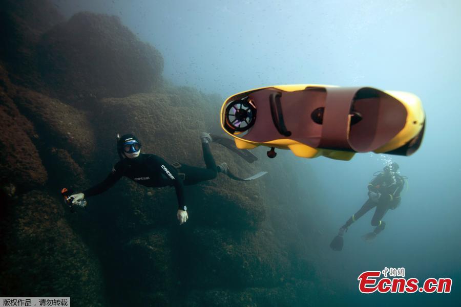 Startup francesa fabrica primeiro drone com camera subaquática do mundo