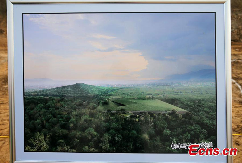 Tem início a constru??o do Museu de Carruagens de Bronze em Xi’an