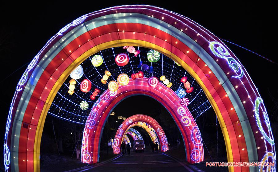 Festival de lanternas em Wuhan