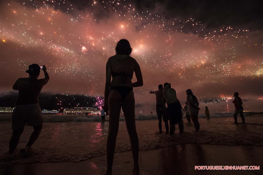 Celebra??o do Ano Novo no Rio de Janeiro, Brasil