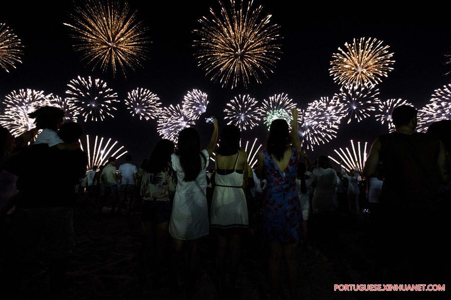 Celebra??o do Ano Novo no Rio de Janeiro, Brasil
